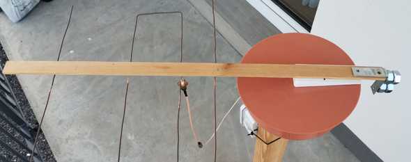 Zdjęcie wykonanej antenty